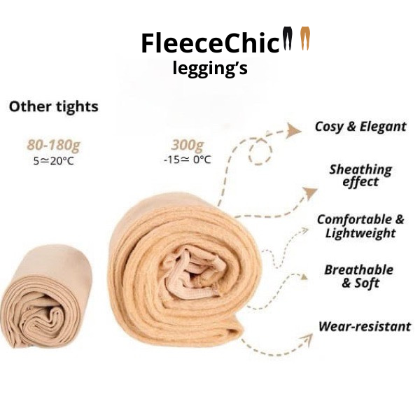 FleeceChic-Fleece Tights